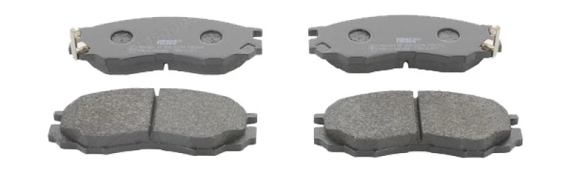 Image of FERODO FDB1422 Brake pad set with acoustic wear warning, without accessories Brake Pad Set,disc brake (402)
