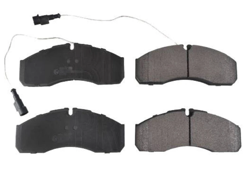 Image of Blue PRINT ADN142159 Brake pad set Front Axle, incl. wear warning contact Brake Pad Set,disc brake (402)