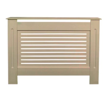 Image of Horizontal Unpainted Radiator Cover - Small