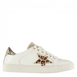 image of Dune London Elwinn Womens Trainers - White