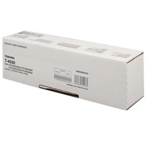 image of Toshiba T-4030 Black Laser Toner Ink Cartridge