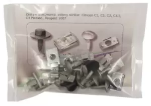 Image of ROMIX Fastening Element, engine cover 90213 PEUGEOT,CITROEN,1007 (KM_),C1 (PM_, PN_),C2 Schragheck (JM),C3 I Schragheck (FC_, FN_),C3 II (SC_)