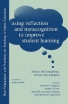 Image of Using Reflection and Metacognition in College Teaching by Naomi Silver Book