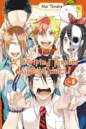 Image of terrified teacher at ghoul school vol 5