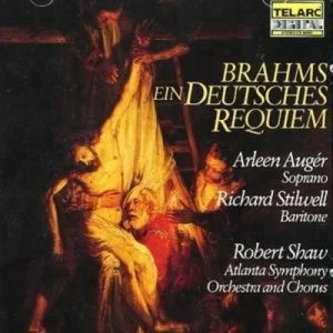 image of German Requiem A Shaw Atlanta Symphony Orchestra by Johannes Brahms CD Album