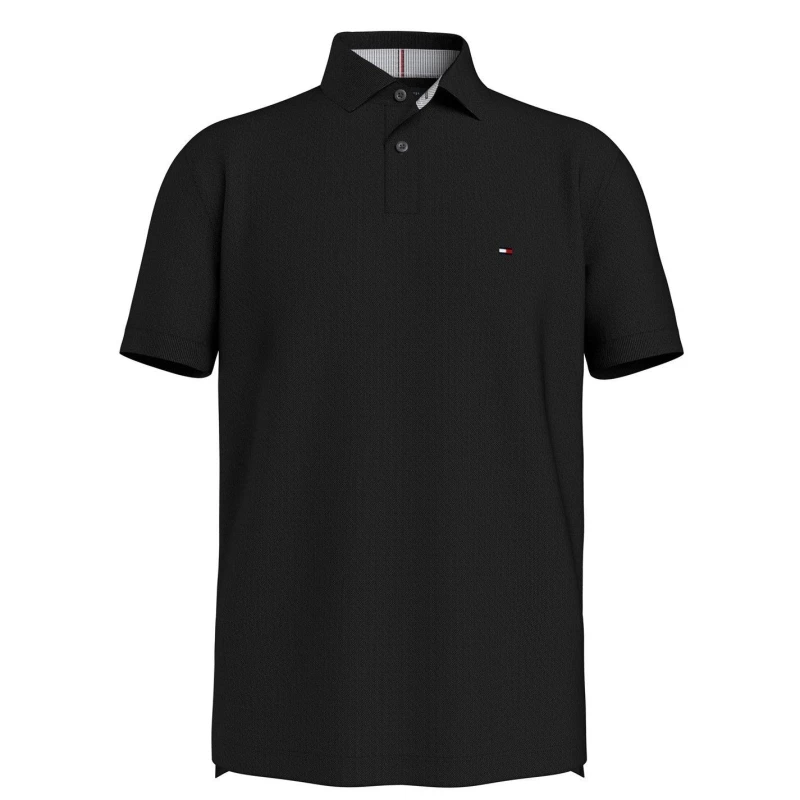 Image of Tommy Hilfiger The 1985 Regular Polo Shirt Black XXL