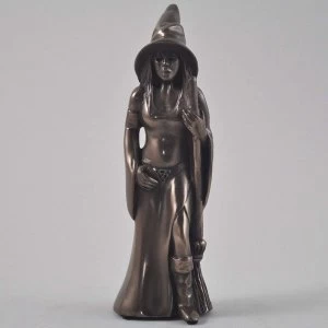Image of Bronze Witch Figurine 14cm (Small)