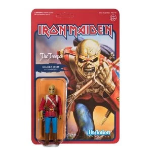Image of The Trooper Soldier Eddie Iron Maiden ReAction Action Figure