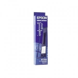 Image of Epson C13S015021 C13S015633 Black Fabric Ribbon