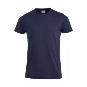 image of Clique Mens Premium T-Shirt (M) (Dark Navy)