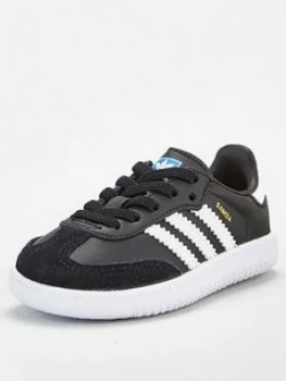 Image of Adidas Originals Samba Og El Infant Trainer - Core Black