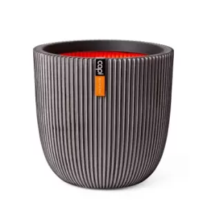 Image of Capi Europe Planter ball Groove NL 43x41 anthracite