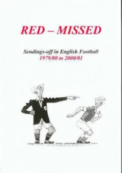 Image of Red - Missed by Tony Brown Paperback