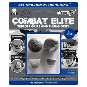 image of iMP Combat Elite Trigger Grips & Thumb Grips (Urban Camo) PS4