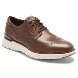 Image of Rockport Total Motion Sport Wingtip Hazelnut - Brown