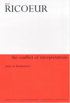 Image of The Conflict of Interpretations Paperback