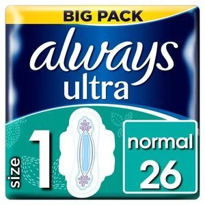 image of Always Ultra Sanitary Pad Value Pack