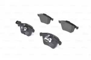 Image of Bosch 0986494103 BP1013 Brake Pad Set Disc Brake Front Axle