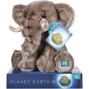 image of BBC Planet Earth II 25cm Elephant Soft Toy