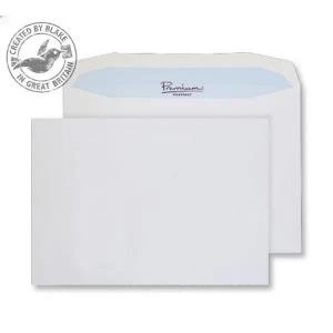 Image of Blake Premium Postfast C4 100gm2 Gummed Mailer Envelopes White Pack of