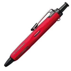 image of Tombow Ballpoint AirPress Pen Red Barrel BK PK1