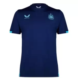 Image of Castore Newcastle United Travel T-Shirt - Blue
