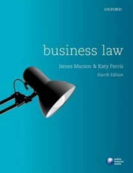 Image of Business Law by James Marson Paperback