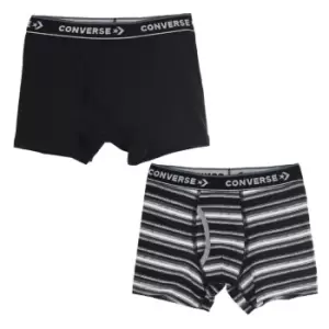 image of Converse Pack Stripe Boxers - Black