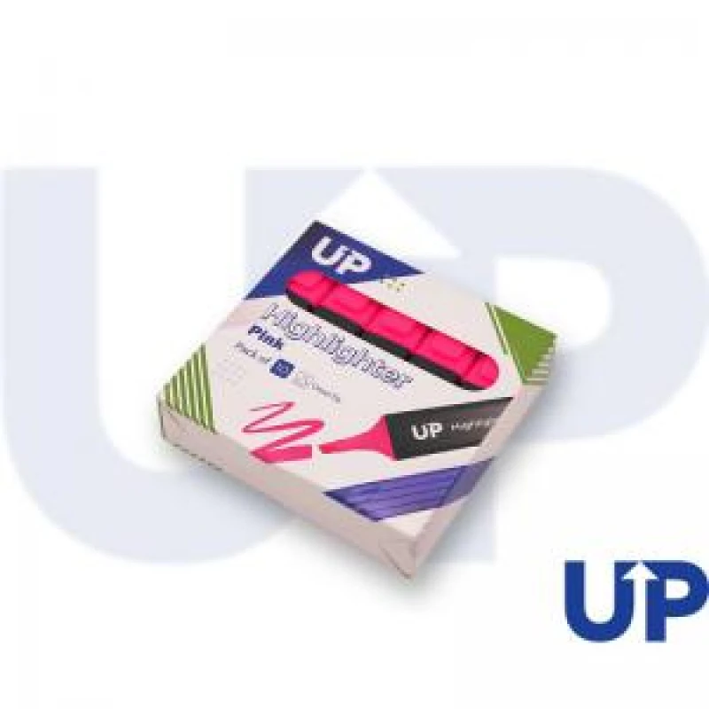 Image of UP Highlighter Pink (10 Pack) UP0065