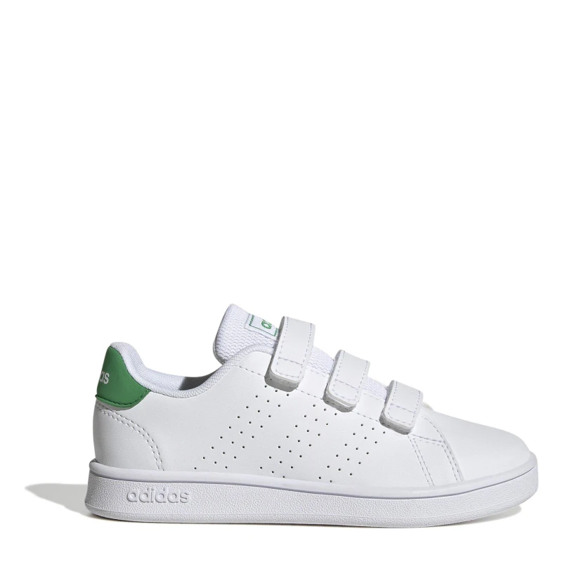 Image of adidas Advantage Base 2.0 Shoes Boys Low Trainers C11 (29) White 02353201110