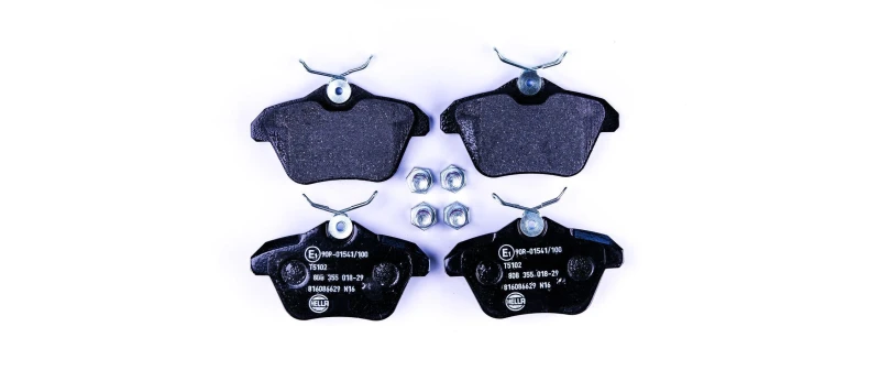Image of HELLA Brake pad set HELLA 8DB 355 018-291