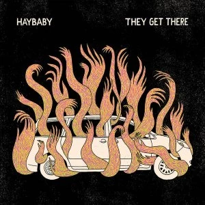 Image of Haybaby - They Get There Blue Cassette
