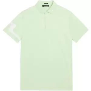 image of J Lindeberg Golf Heath Regular Fit Golf Polo - Green