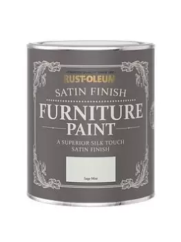 Image of Rust-Oleum Satin Finish 750 Ml Furniture Paint - Sage Mist