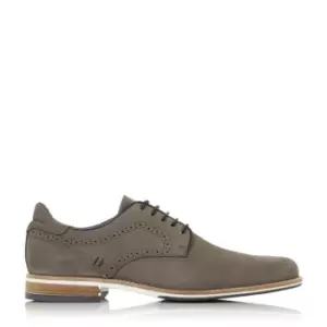 Image of Dune London Brampton Piped Gibson Shoes - Grey