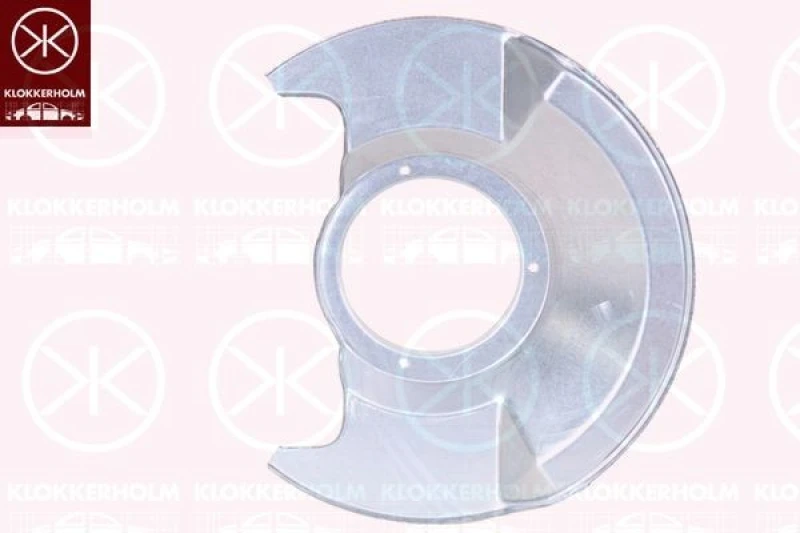 Image of KLOKKERHOLM Brake disc backing plate KLOKKERHOLM 2938370