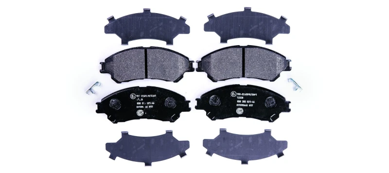 Image of HELLA Brake pad set HELLA 8DB 355 021-461
