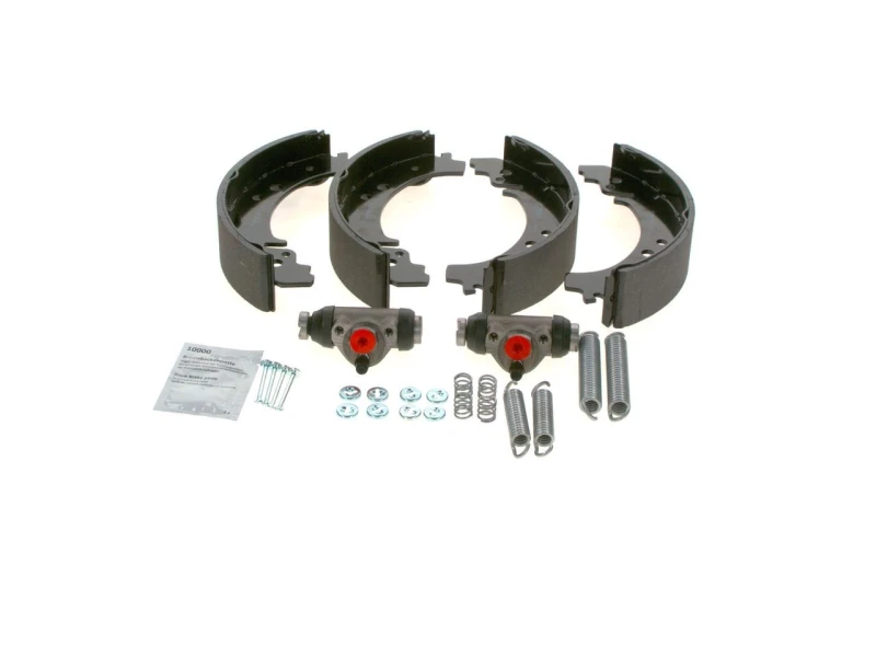 Image of Bosch 0 204 113 528 Brake Set, drum brakes with accessories Brake Set,drum brakes (3859)