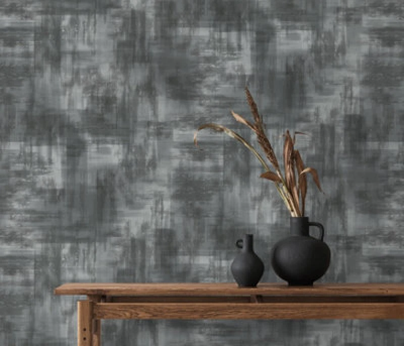 Image of Erismann Wallpaper Moderna Silver
