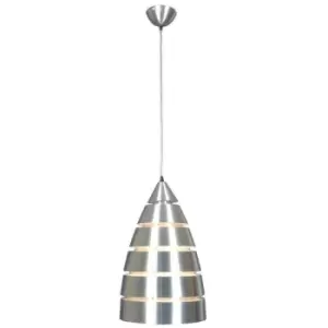 image of Italux Lighting - Italux Clio - Modern Hanging Pendant Satin 1 Light , E27