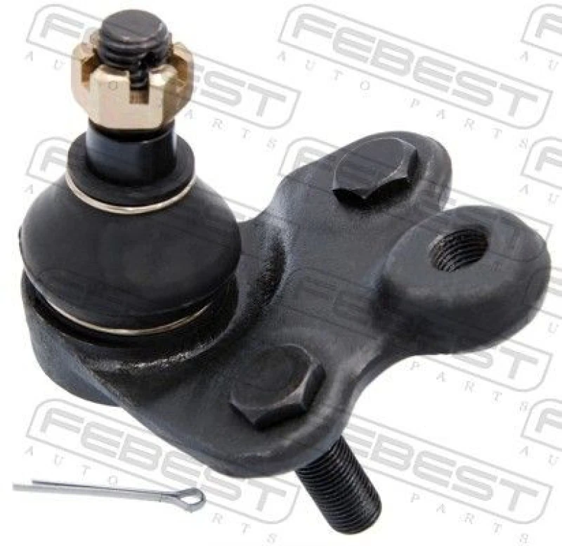 Image of FEBEST 0320-FDR Ball joint Front Axle Right Support-/Steering Link (2462)