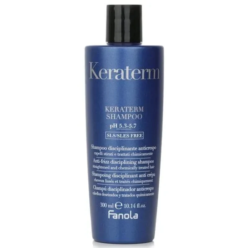 Image of Fanola Keraterm Anti-Frizz Disciplining Shampoo 300ml