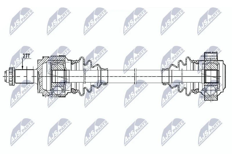 Image of NTY Drive shaft NTY NPW-BM-149