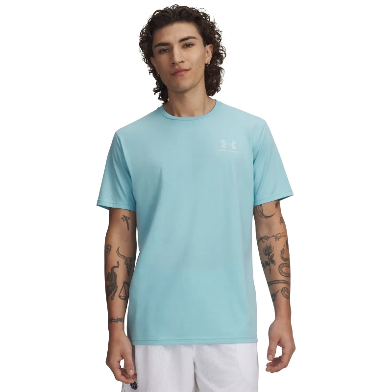 Image of Jersey Under Armour Left Chest Logo Bleu Male L