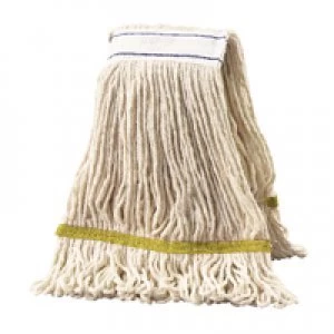 image of 2Work 340g Multi Kentucky Mop Yellow Pack of 5 KDYE3405I