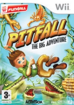 Image of Pitfall The Big Adventure Nintendo Wii Game