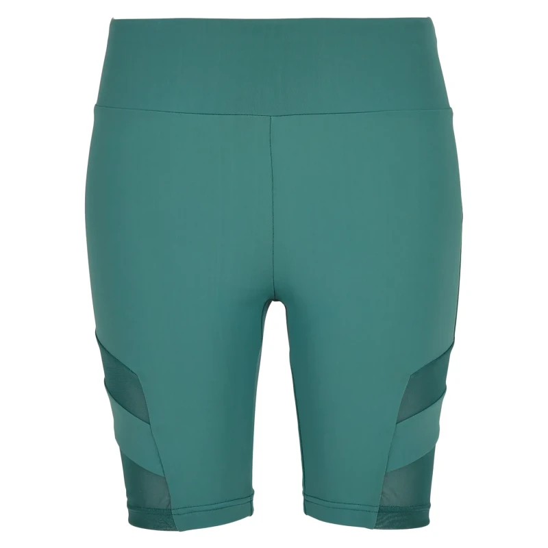 Image of Urban Classics Womens high waist shorts Urban Classics Tech Mesh Vert Female L
