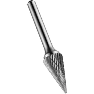 P823 6.3X3.0MM Carbide Bright Cone Burr