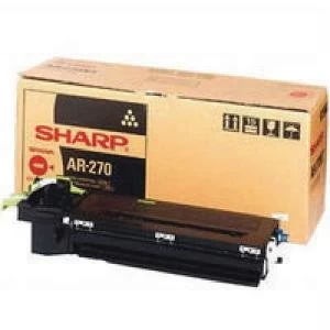 Image of Sharp Black Laser Toner Ink Cartridge AR-270LT