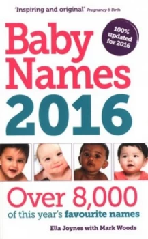 Image of Baby Names 2016 by Mark Woods Paperback